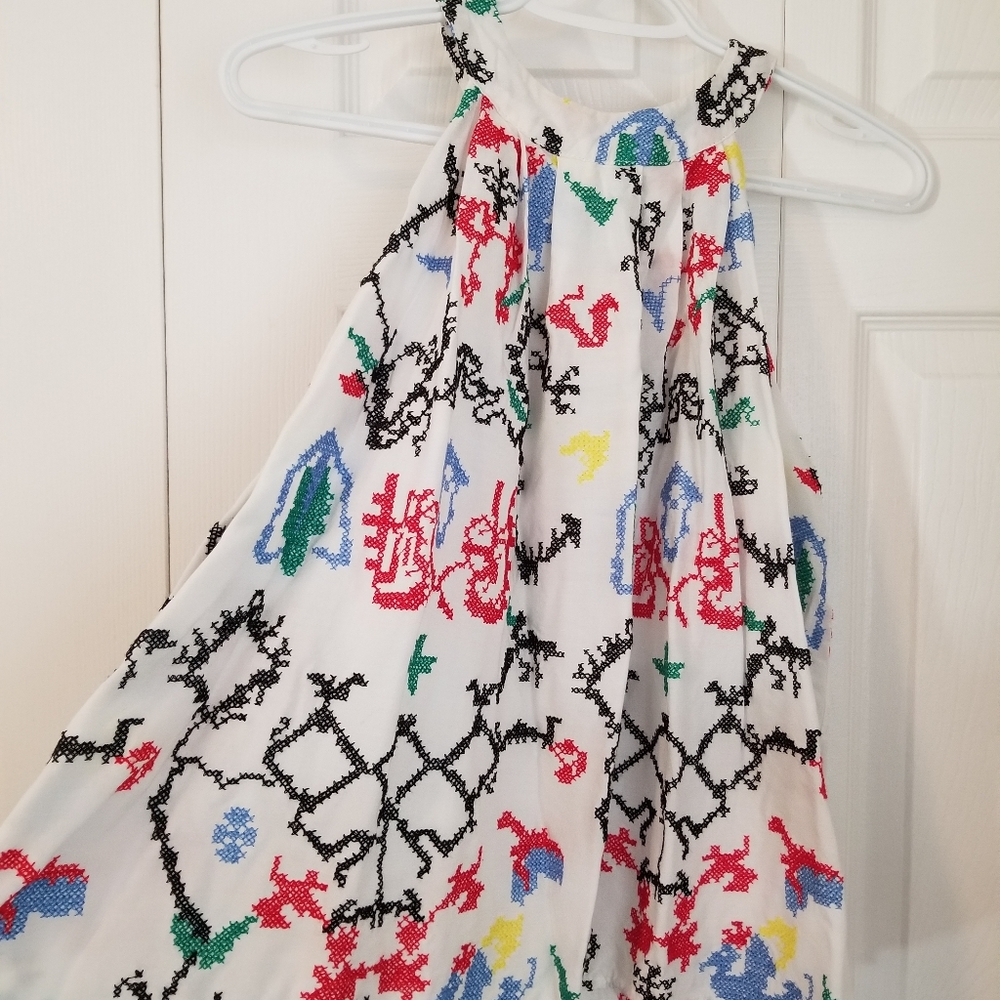 Embroidered Summer Blouse